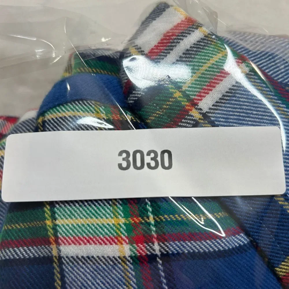 Polo Ralph Lauren Performance Flannel Shirt Mens 3XB Big Tall‎ Navy Blue Plaid